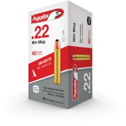 Aguila Ammunition High Velocity Semi-Jacketed .22 Win Mag 40-Grain Ammunition