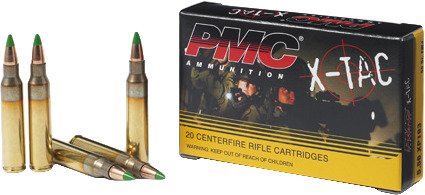 PMC X-TAC™ 5.56mm 62-Grain Centerfire Rifle Ammunition - 20 Rounds